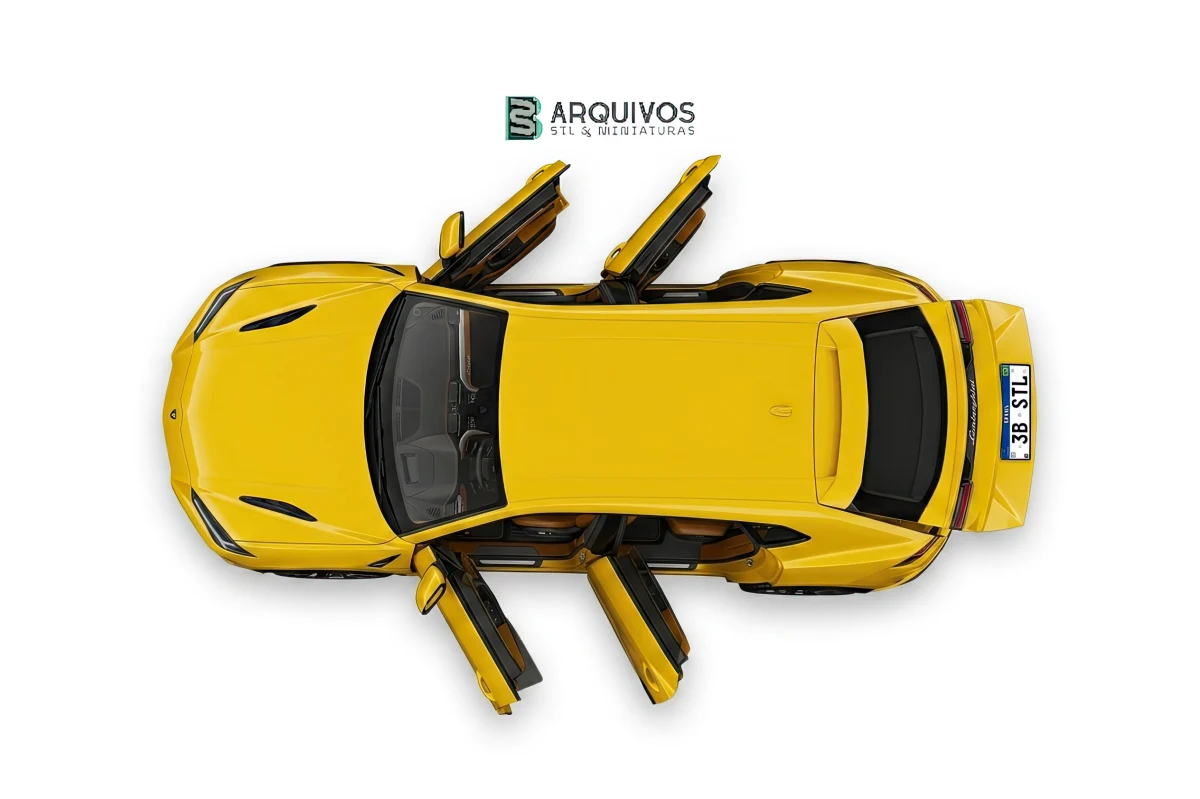 Modelo 3D STL - Lamborghini Urus 2019 — foto 4